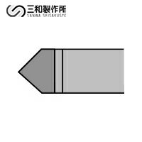 三和製作所 SANWA 超硬バイト 35形 25×25×160 P20 P20 (1本) 品番：35-4 P20
