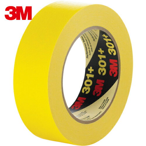 3M(スリーエム) クレープマスキングテープ 301 18mmX55m (1巻) 品番：301 18X55 1P