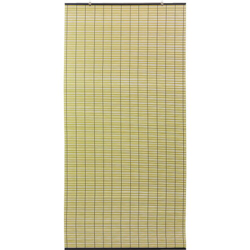 大島屋 樹脂製すだれ 88×135cm グリーン (1本) 品番：25329