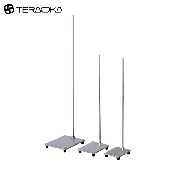 テラオカ 実験用ステンレス製平台スタンド セット品 TFS10S 小 (1台) 品番：22-0111-17