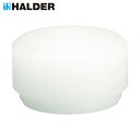 HALDER スーパークラフト、ドロップハンマー用インサート ナイロン白 頭径3 (1個) 品番：3508.035