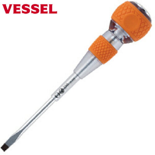 ベッセル(VESSEL) 安全貫通ドライバー 250 -6×100 (1本) 品番：250-6-100のサムネイル