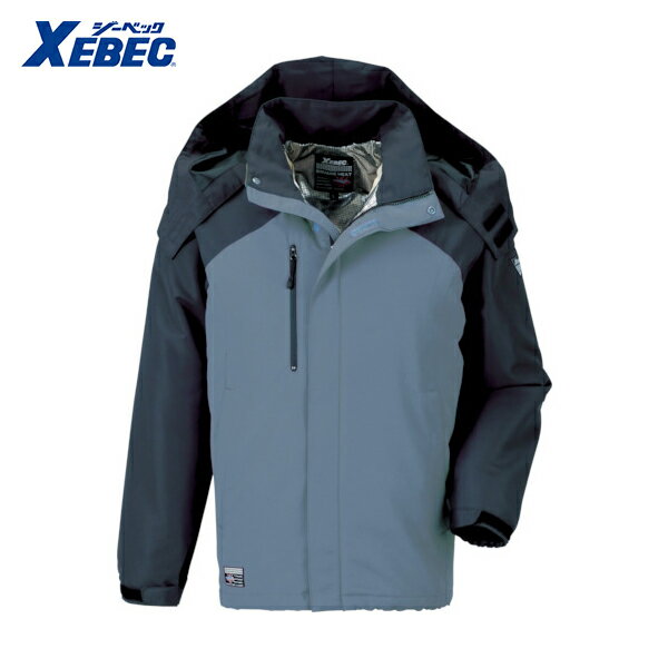 XEBEC ジーベック 232アルミ蓄熱ブルゾン ダークグレー S (1着) 品番：232-24-S