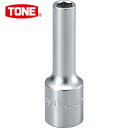 TONE(トネ) ディープソケット(6角) 吋目 17/32inch (1個) 品番：3SB-17L