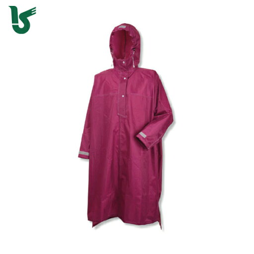 カジメイク 雨具 合羽 カッパ ハイポンチョ ワイン F (1着) 品番:3340-40-F カジメイク 雨具 合羽 カッパ ハイポンチョ ワイン F (1着) 品番:3340-40-F