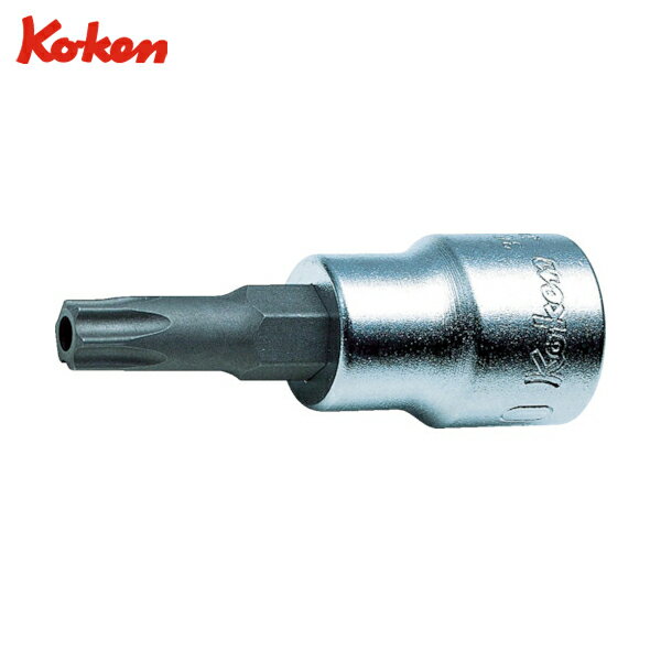 山下工業研究所 Ko-ken コーケン トルクスビットソケット T40 差込角9.5 先端6.7 50L (1個) 品番：3025.50-T40H