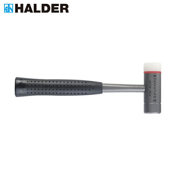 HALDER フェロプレックス・コンビハンマー 焼入れ鋼 ナイロン(白)径30 (1本) 品番：3677.030