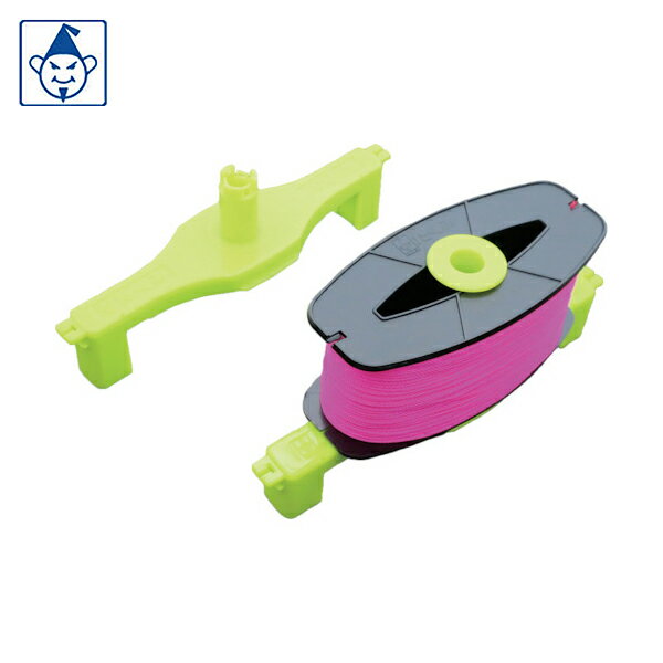 たくみ 水糸 ブロック水糸 ピンクガイド100mm付 (1S) 品番：4423