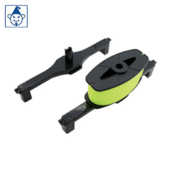 たくみ 水糸 ブロック水糸 黄ガイド150mm付 (1S) 品番：4425