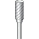 ナカニシ 逆回転用超硬カッター 円筒型 シングルカット φ6.3×13×軸φ3 (1本) 品番:24705(4)