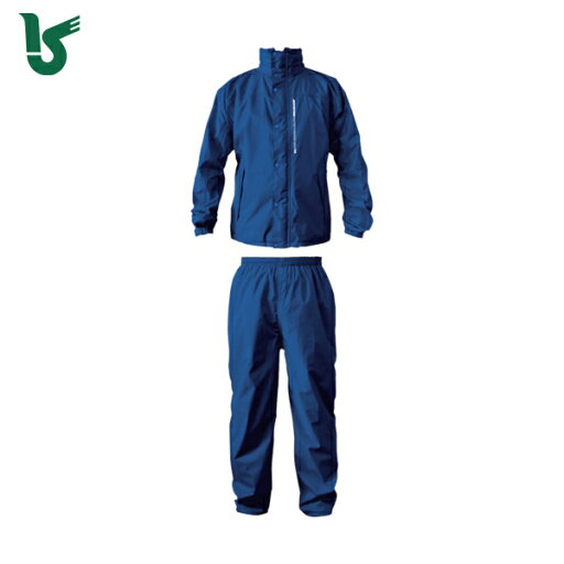 カジメイク 雨具 合羽 カッパ ブリザテックレインスーツ ネイビー L (1着) 品番:7740-55-L カジメイク 雨具 合羽 カッパ ブリザテックレインスーツ ネイビー L (1着) 品番:7740-55-L
