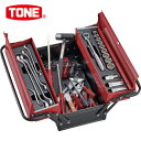 TONE トネ 整備用工具セット ツールセット(オートメカニック用) 間口410×奥行220×高さ170mm セット内容39点 (1S) 品番:700A