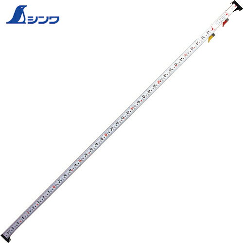 シンワ 3倍尺 のび助 一方向式2 C12尺 併用目盛 (1本) 品番：65193