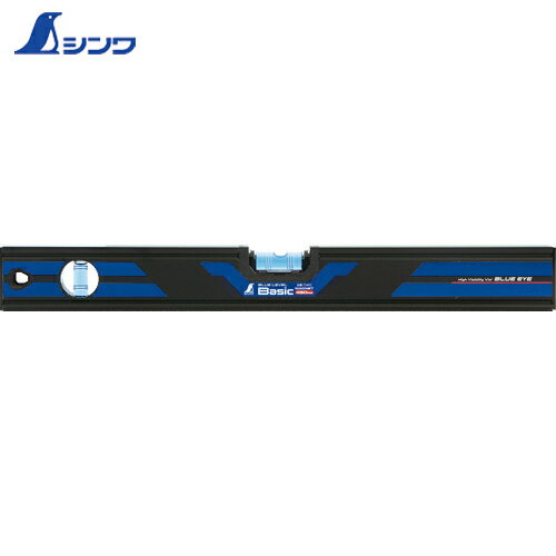 シンワ測定 水平器 水準器 ブルーレベルBasic マグネット付 450mm (1本) 品番：73492