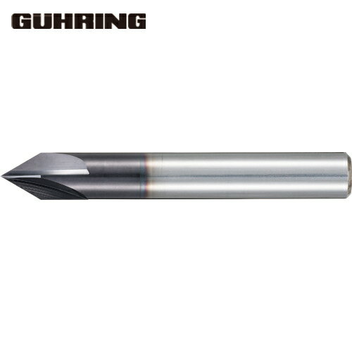 グーリング GUHRING 面取り用ミーリングカッタ 60° レギュラTiAlNコート 4mm (1本) 品番:6711 4.000