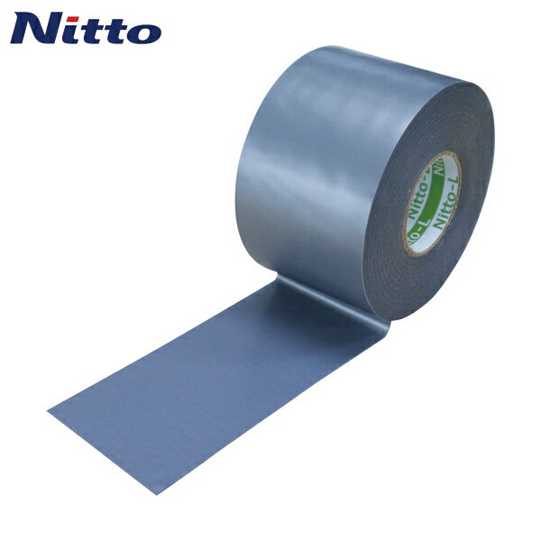 日東エルマテ 日東エルマテリアル 塩化ビニル系防食テープ NO.51LS 0.4mm×50mm×10M シルバーグレー(5巻入り) (1Pk) 品番：51LS-50SG