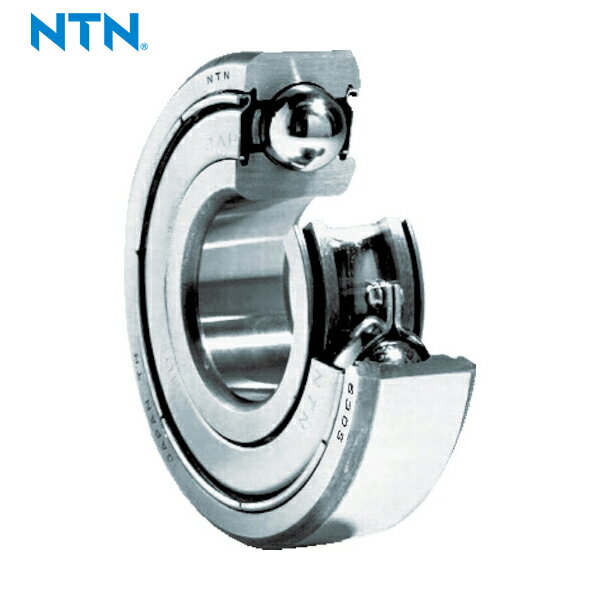 NTN A小径小形ボールベアリング(両側シールド)内径12mm外径32mm幅10mm (1個) 品番：6201ZZ