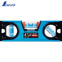 シンワ測定 水平器 水準器 ブルーレベル Jr. 2 150mm マグネット付 (1個) 品番:73391