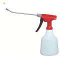 フルプラ FURUPLA スプレー容器 ダイヤスプレー ロングピストル レッド 500ml (1個) 品番:530-11