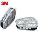 3M スリーエム 防毒マスク用吸収缶 6001 2個入り (1組) 品番:6001
