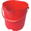バーテック BURRTEC バーキンタX カラーバケツ 15L 赤 BKXCB-15R (1個) 品番:66217900(3)