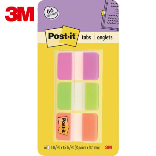 3M(꡼) ݥȡå Ķפʥǥå 38X25.4mm 66 3 (1Pk) ֡686-PGO