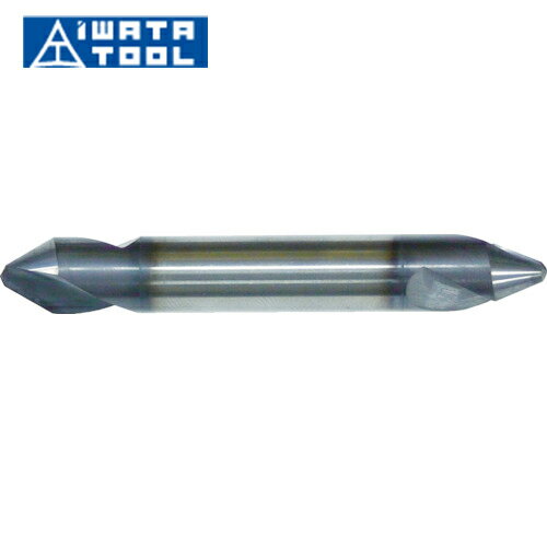 イワタツール SPセンター60°超硬コート付 シャンク径3mm (1本) 品番:60SPC0.4X1.2CBALD