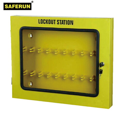 セーフラン ロックアウトキー管理ボックス 560X70X450 (1台) 品番:14738 セーフラン ロックアウトキー管理ボックス 560X70X450 (1台) 品番:14738