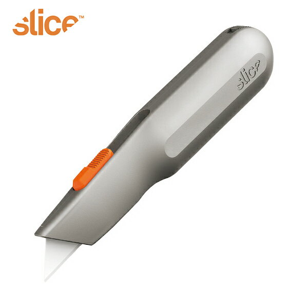 slice スライス セーフティカッターナイフ メタルハンドルユーティリティナイフ刃先調整固定式 (1本) ..