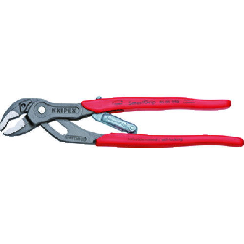 KNIPEX クニペックス ウォーターポンププライヤー（スマートグリップ） 250mm (1丁) 品番：8501-250