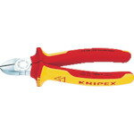 KNIPEX(クニペックス) 絶縁1000V電工ニッパー 160mm (1丁) 品番：7006-160