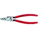 KNIPEX クニペックス エンドスリーブ用圧着ペンチ プラスチックハンドル (1丁) 品番:9771-180