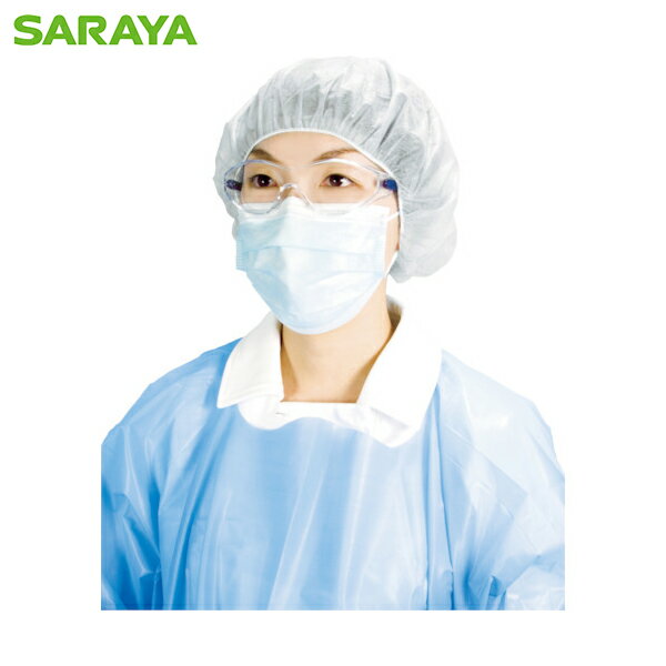 サラヤ ヘアキャップ ホワイト （100枚入） (1箱) 品番：51114