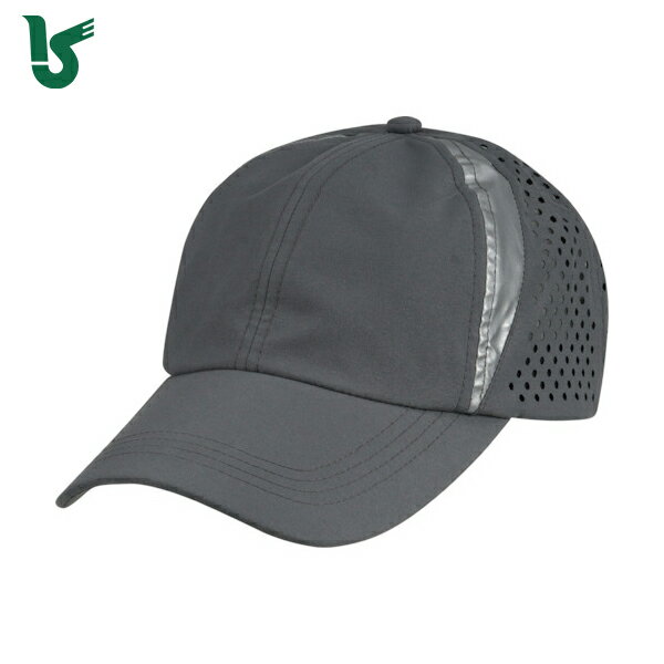 カジメイク 作業服 作業帽 6528 保冷剤ポケット付キャップ グレー フリー (1個) 品番：6528-70-F