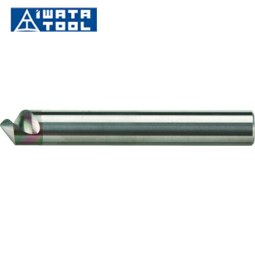 イワタツール 精密面取り工具 DLCコート 面取角90°面取径0.3〜0.9mm (1本) 品番:90TGSCH0.9CBDLC
