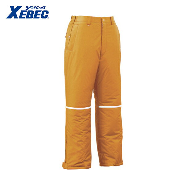 XEBEC ジーベック 防水防寒パンツ580−82−L オレンジ (1本) 品番:580-82-L