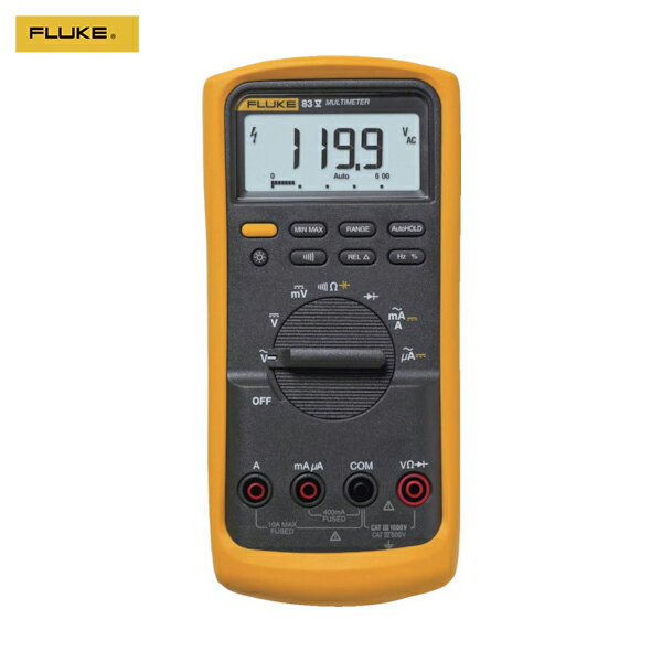 FLUKE フルーク 工業用マルチメーター83-5（平均値） (1台) 品番：83-5