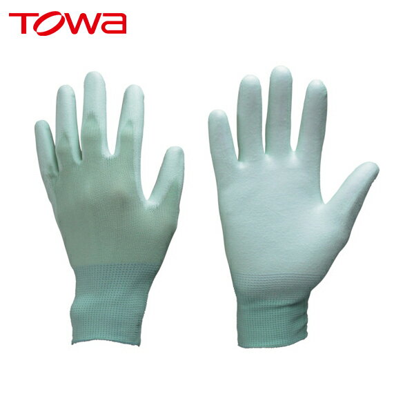 東和 トワロン 作業手袋 ウレタン背抜き手袋 快適背抜き M (1双) 品番:810-M 作業用手袋 すべり止め ウレタン 背抜き 手袋