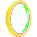 ニチバン バッグシーリングテープ黄 520Y 9mm×50m (1巻) 品番:520Y