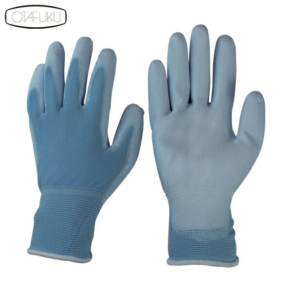 おたふく手袋 作業手袋 ウレタン背抜き手袋 L (1双) 品番:A-33-L 作業用手袋 すべり止め ウレタン 背抜き 手袋