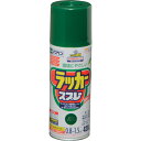 アサヒペン アスペンラッカースプレー 420ML ローングリーン (1本) 品番：568663