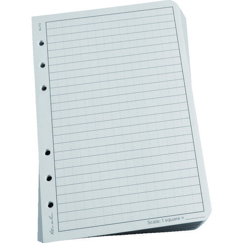 RITR 4 5/8X7 ルーズリーフ ユニバーサル グレー (1S) 品番：772