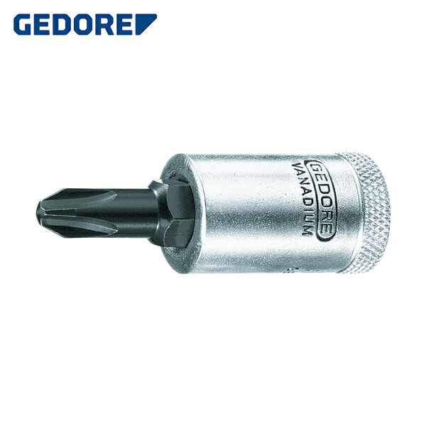 GEDORE(ゲドレー) ドライバービットソケット IKS30 3/8 PH1 (1個) 品番：6666610