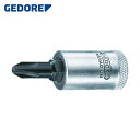 ゲドレー GEDORE ドライバービットソケット IKS30 3/8 PH2 (1個) 品番:6666880