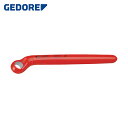 【6/22 20:00〜6/27 01:59迄 ポイント2倍 お買い物マラソン】 ゲドレー GEDORE 絶縁片口めがねレンチ 19mm (1丁) 品番:603...