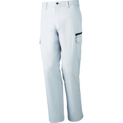 自重堂 Z-DRAGON 作業服 作業着 ユニフォーム ストレッチノータックカーゴパンツ ウエスト82 シルバー (1着) 品番：71002-036-82