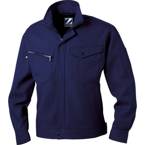 自重堂 Z-DRAGON 作業服 作業着 ユニフォーム ジャンパー ELサイズ ネービー (1着) 品番：71300-011-EL