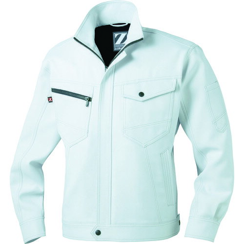 自重堂 Z-DRAGON 作業服 作業着 ユニフォーム ジャンパー SSサイズ シルバー (1着) 品番：71300-036-SS