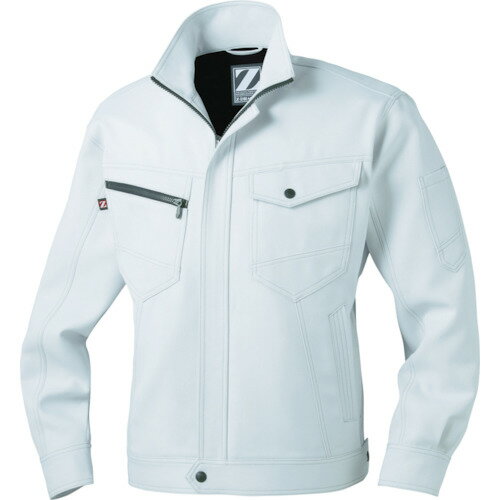 自重堂 Z-DRAGON 作業服 作業着 ユニフォーム ジャンパー Mサイズ シルバー (1着) 品番：71300-036-M