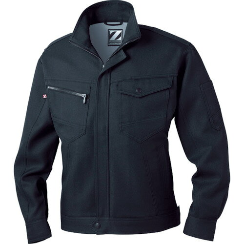 自重堂 Z-DRAGON 作業服 作業着 ユニフォーム ジャンパー Mサイズ シックブラック (1着) 品番：71300-131-M